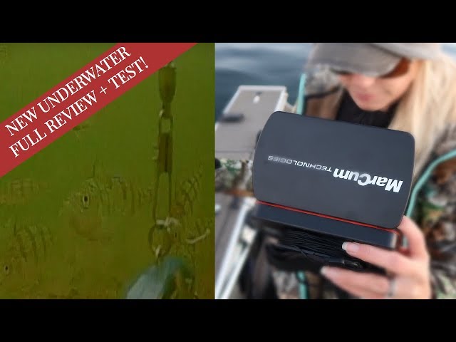 NEW Underwater Camera Review, Unboxing & Test! | Marcum Recon 5+ Edition