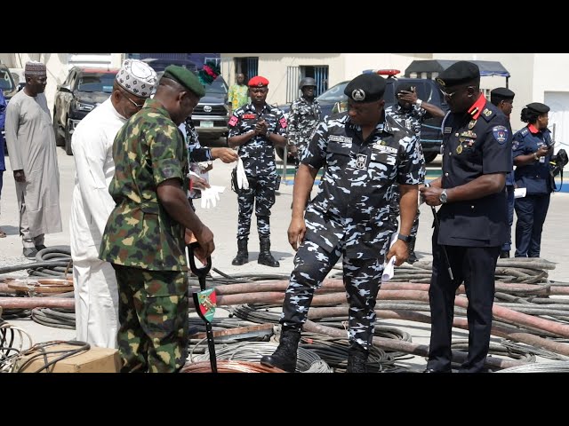 SECURITY: FCT JOINT FORCE PARADES SCAVANGERS, RECOVERS VEHICLES & OTHERS