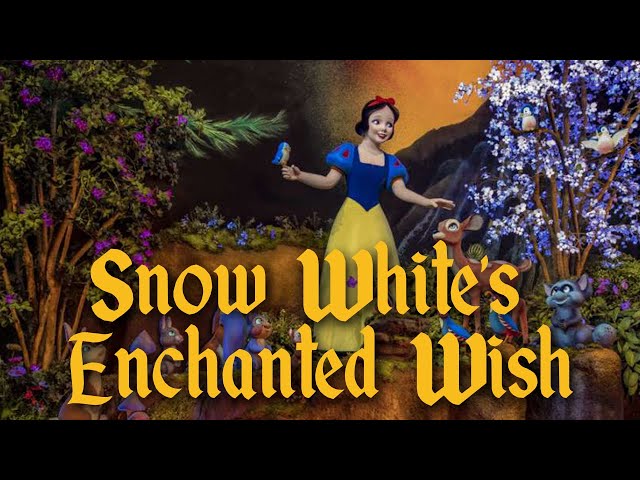 Snow White's Enchanted Wish Full Ride 4KHDR Disneyland