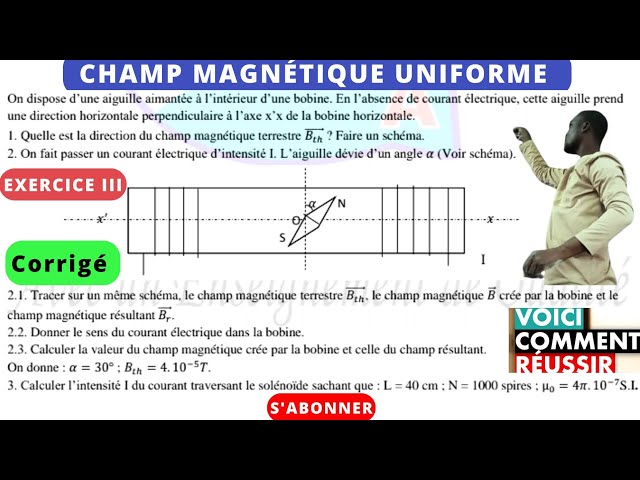 Champ magnétique#Exo 3_corrigé#champ résultant.