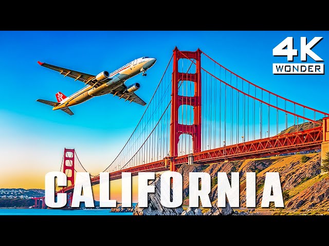 WONDERS OF CALIFORNIA | Relaxing Music With The Most Amazing Places in California [4K Ultra HD]