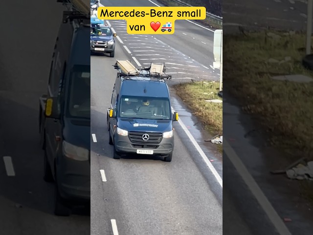 Mercedes-Benz Small Van, UK | 🚐✨ | #MercedesBenz #vanlife #automobile