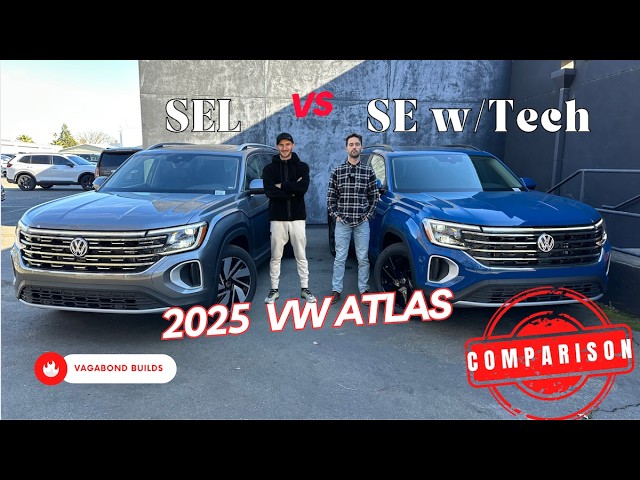 2025 VOLKSWAGEN ATLAS in the SEL or SE w/Tech ?