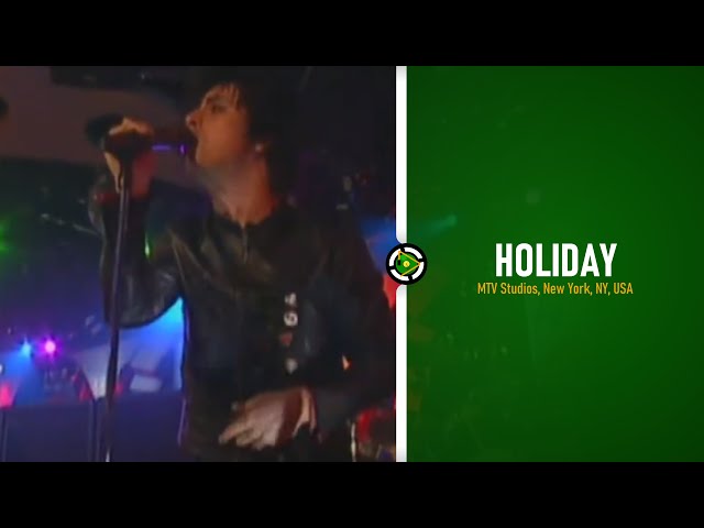 Green Day: Holiday [Live at TRL | November 10, 2005]