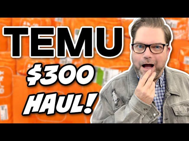 Massive $300 Temu Haul! 🌟 New Must-Have Finds for 2025!