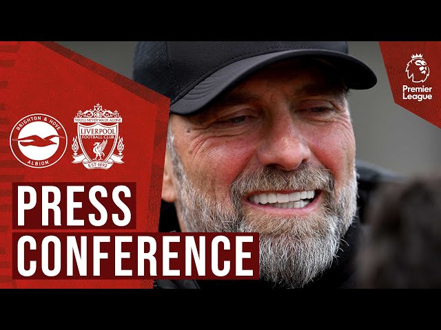 Jürgen Klopp's pre-match press conference | Brighton vs Liverpool