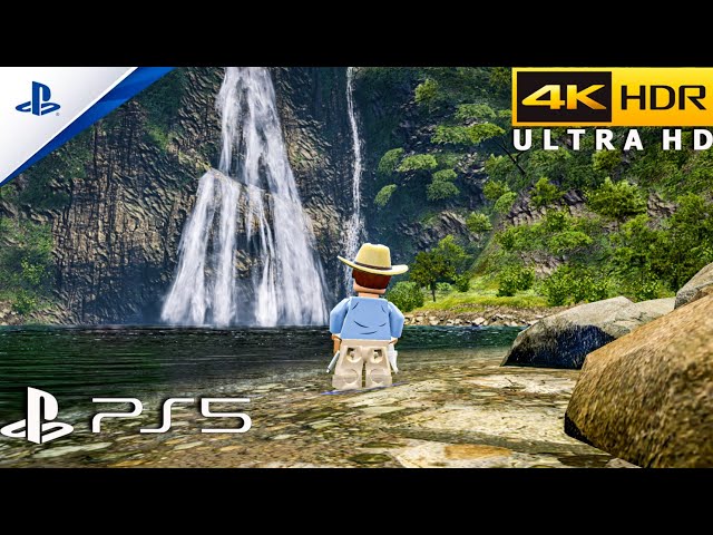 Lego Jurassic World (PS5) 4K HDR Gameplay