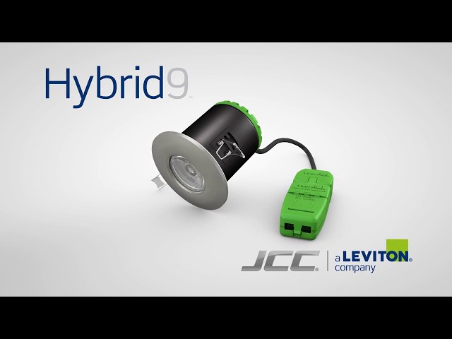 Hybrid9 - The interchangeable integrated fire rated LED Downlight from JCC Lighting