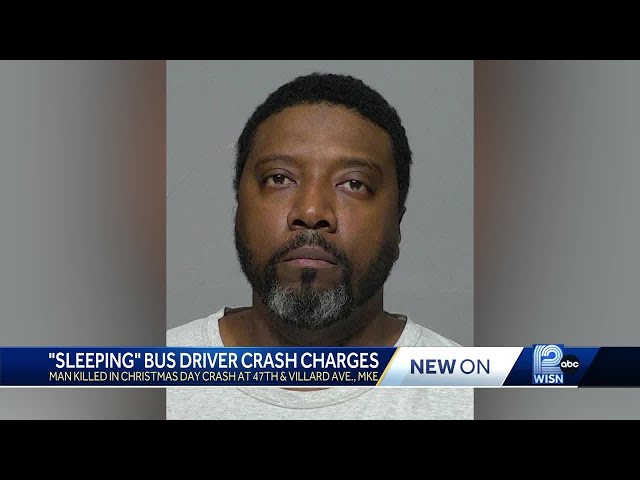 Bus driver charged in deadly Christmas Day crash, accused of sleeping behind the wheel