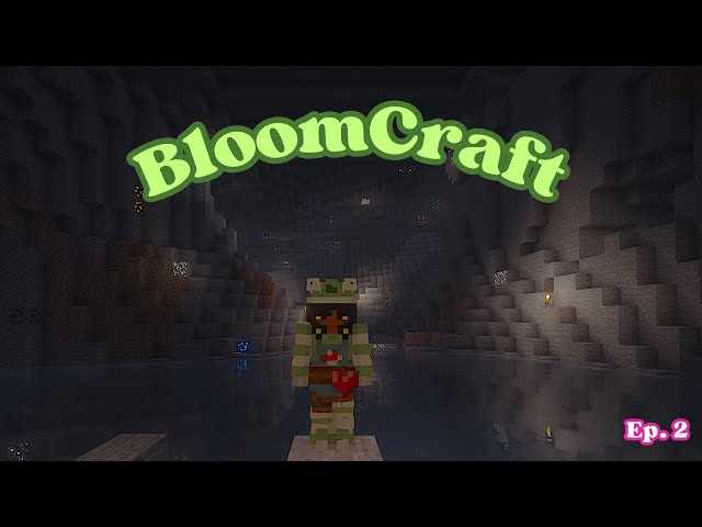 MAGIC TREES + CAVE BASE | Modded Minecraft | 1.21 Let's Play | Ep. 2 w/ @DeniedGloom