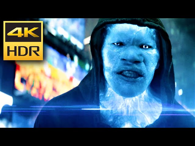 4K HDR • Electro Scene - Amazing Spider-Man 2 ᴬᵗᵐᵒˢ