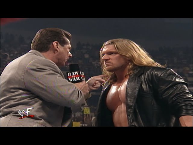 Vince McMahon Returns & Confronts Triple H! RAW IS WAR 13/9/99