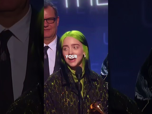 Billie Eilish wanted Ariana Grande to win instead of her 🥺😲