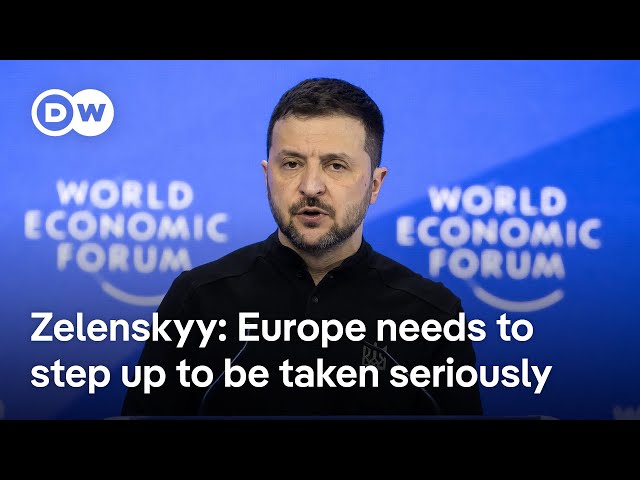 Zelenskyy warns Europe that US military support may not be reliable | DW News