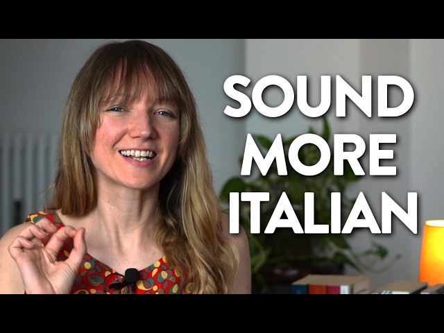 How to pronounce every Italian sound in 18 Minutes