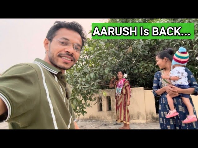 finally आरुष aa gaya#rahulgamitvlogs#kumkuva#songadh#vyara#tapi#doswada#villagelife#vlog#viralvlog