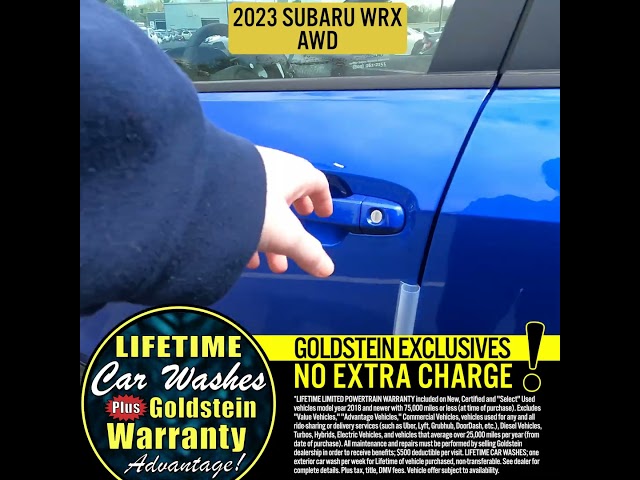 2023 Subaru WRX AWD Stk S23W8 New Car