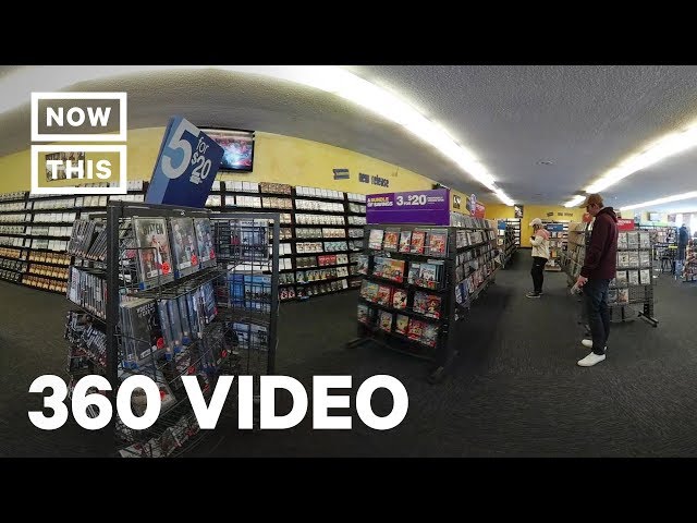 A Look Inside The Last Blockbuster in the World | 360 VIDEO | NowThis