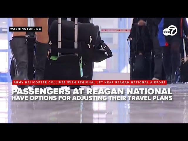 Once ground stop lifted, passengers faced choices at Reagan National