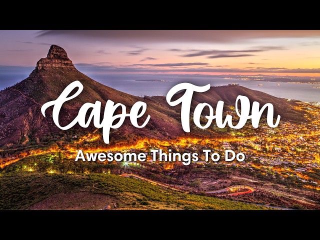 CAPE TOWN, SOUTH AFRICA (2024) | 15 Best Things To Do In Cape Town (+ Essential Travel Tips!)