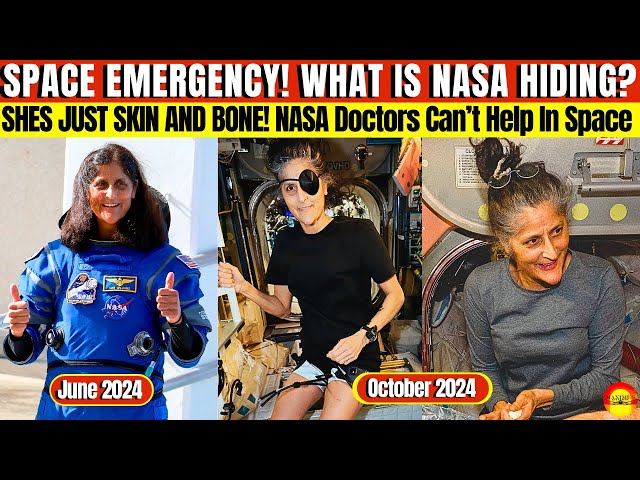 Is Suni Williams Life In DANGER? The World SHOCKED At Her Gaunt, Frail Appearance. NASA Not Talking.