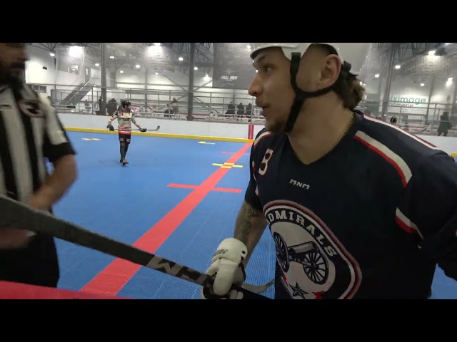 NBHL DECOFFRAGE EXPERT vs ADMIRALS @NBHL X.COM/NBHLCANADA NATIONAL BALL HOCKEY LEAGUE CANADA PRO 4K