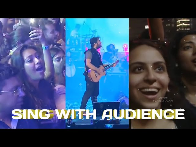 Arijit singh live concert video clip😍❤Sing with audience😍tum hi ho 🎵😍Song|#ArijitianVaibhav.