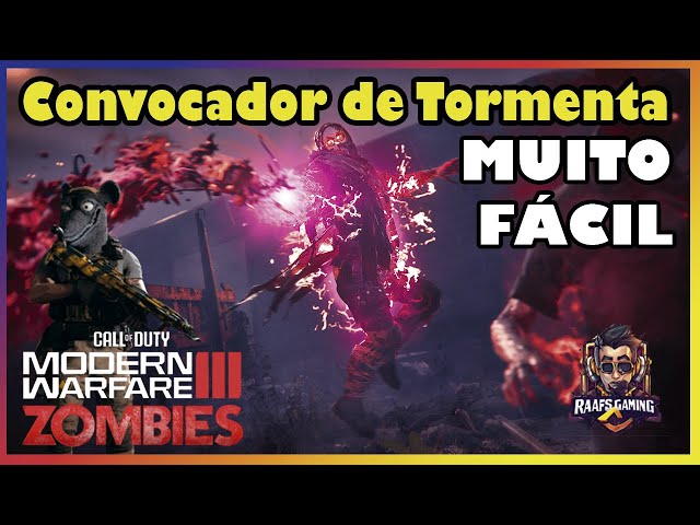 Como Derrotar Convocador de Tormenta MUITO FÁCIL CoD MW3 zombies