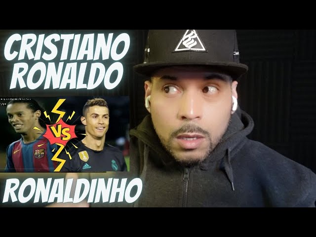 [REACT] Ronaldinho VS Cristiano Ronaldo ► Splendid Dribbling Skills & Goals | LEGENDAS EM PORTUGUÊS