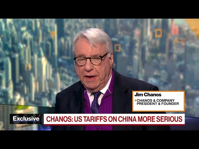 10% Tariff Against China 'Won't Do It,' Chanos Says