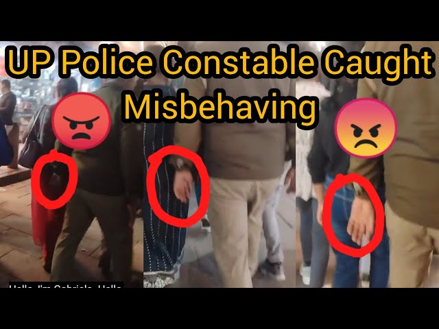 UP Police Constable Caught Misbehaving with Girls | Shocking Video Goes Viral