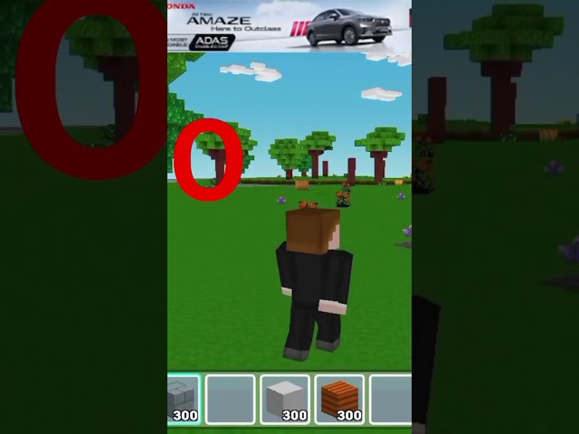 tap the circle really fast #minecraft  #shorts just one like #minecraftpe #shorts