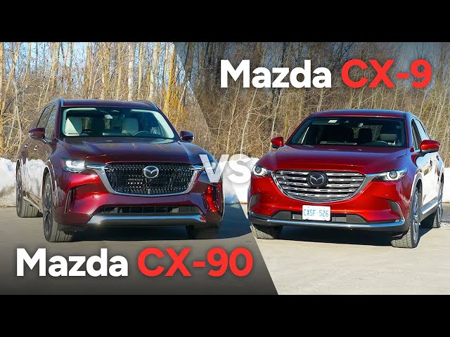 2024 Mazda CX-90 vs 2023 Mazda CX-9 Comparison