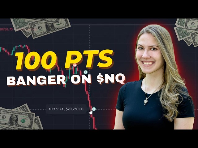 How I Caught 100 pts on $NQ | Trade Review