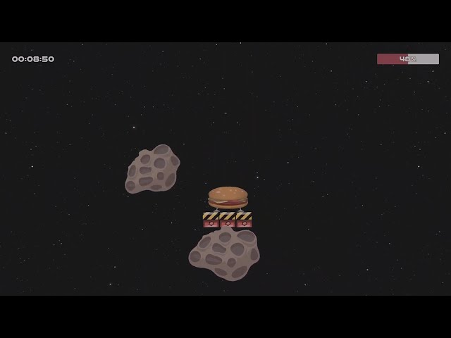 Flying a Burger in Space? 🍔🚀 Wacky PS5 Gameplay! #BurgerInSpace #PS5Gaming