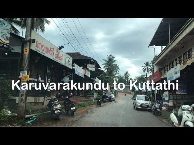 Driving from Karuvarakundu to Kuttathi 4K | Kerala | India