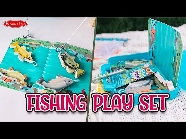 Let’s Explore Fishing Play Set Toy for kids | by Melissa & Doug