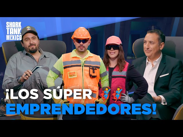 Los SUPERHÉROES de la seguridad laboral entran al tanque 🦸‍♀️🦸‍♂️ | Temporada 9 | Shark Tank México