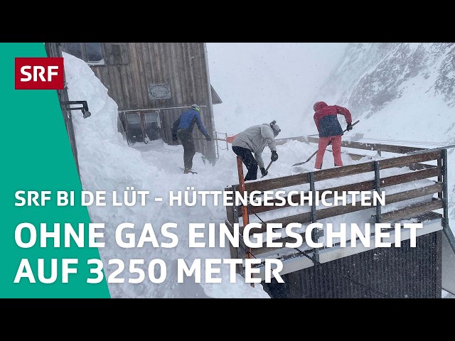 Ohne Gas eingeschneit auf 3250 m ü. M. | Winterhüttengeschichten 2025 2/5 – SRF bi de Lüt | SRF