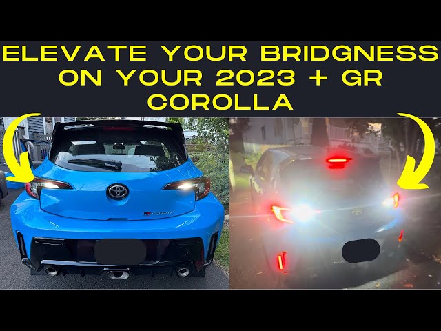 How to Elevate your 2024 GR Corolla Backup lights for Extreme brightness 🔅