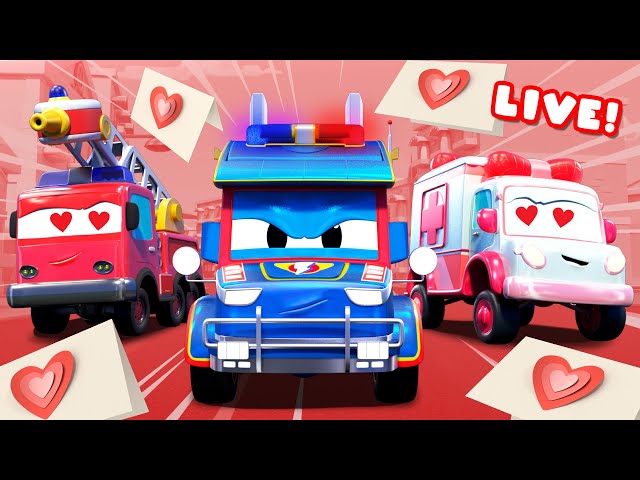 🔴 ¡EN VIVO! 🚚💖 ¡Tienes que salvar San Valentín, Super Truck! 🎉 Aventuras y misiones de rescate