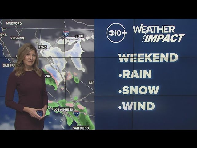 California Weather | Weekend rain and snow lowers fire danger