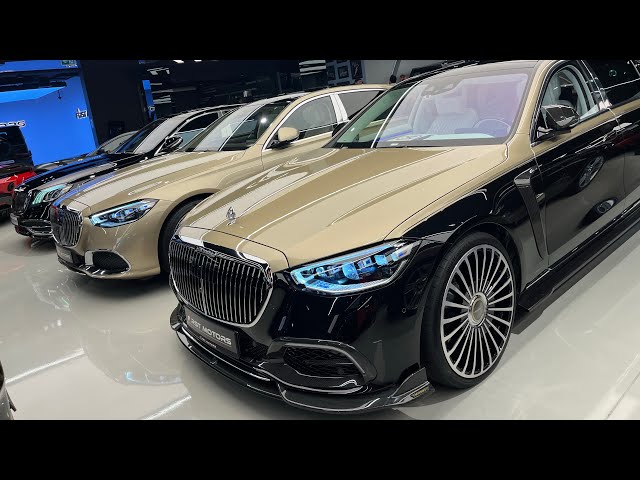 Mercedes Benz S580 Maybach V12 Sedan , S680 P720 by Mansory, S600 250KM /h - INSANE LUXURY CAR