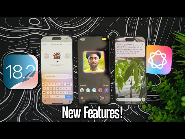 iOS 18.2 RELEASED: New Features with Apple Intelligence (What's New?)