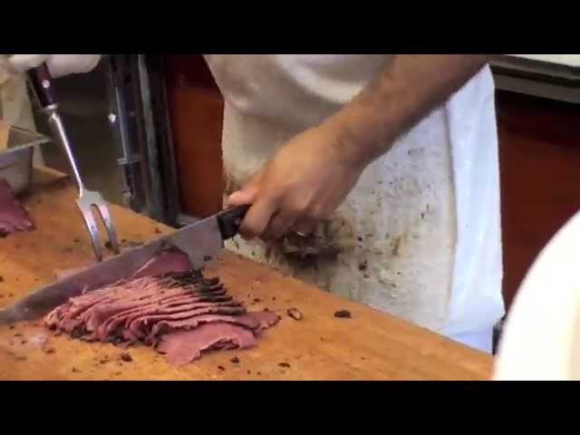 Happy People at Katz's Deli - Marc's Culinary Compass Episode 141