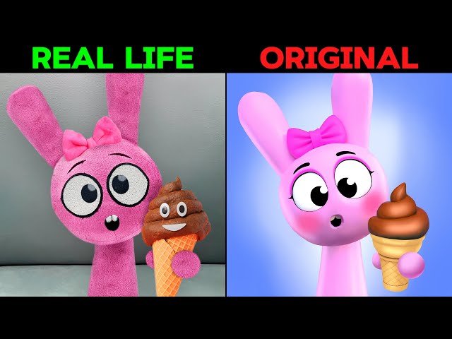 The Best TikTok of Incredibox Sprunki | REAL LIFE vs ORIGINAL