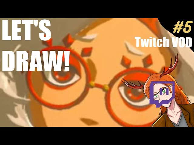 Let's Draw! Purah from The Legend of Zelda Tears of the Kingdom! #5 #TOTK [ENVtuber]