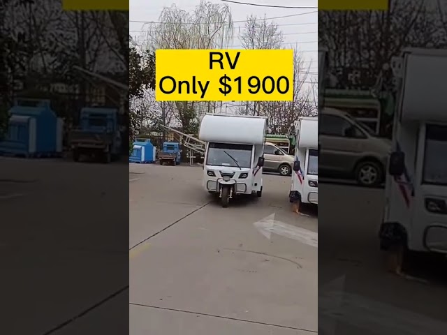 Tricycle RV, using electricity🚩😱