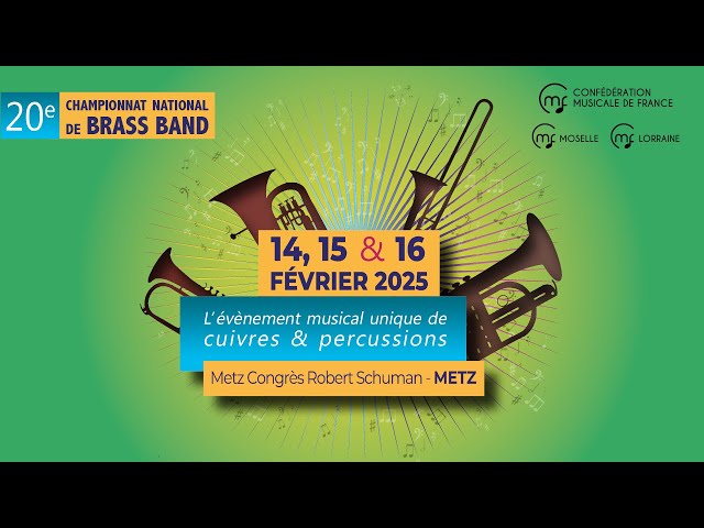 20ème Championnat National de Brass band  Jour 1