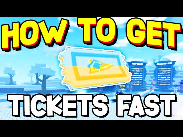 How To GET & FARM TICKETS FAST in SOLS RNG! ROBLOX